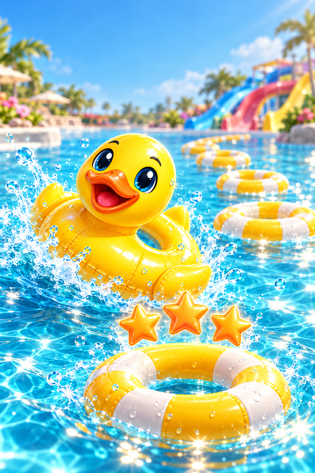 Arte promocional de Pool Party: Aventura a tu ritmo
