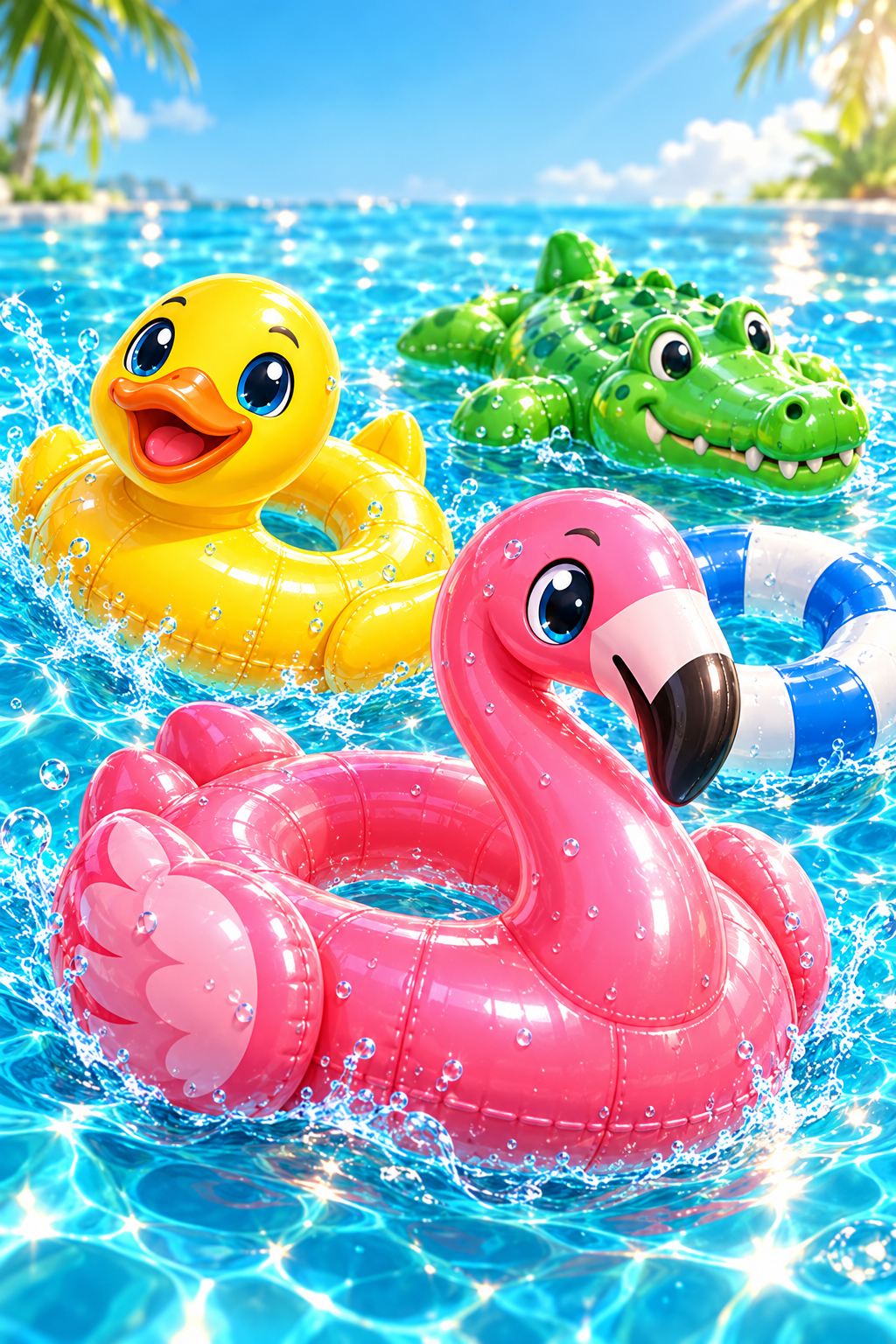Arte promocional de Pool Party: Elige tu estilo